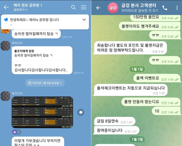 금강카지노 텔레그램 고객센터